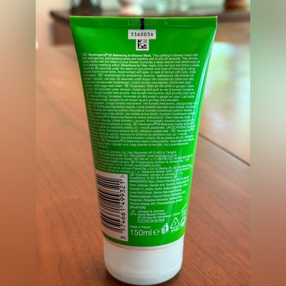 Neutrogena Oil Balancing In-shower mask NEW for oily skin - Picture 4 of 4